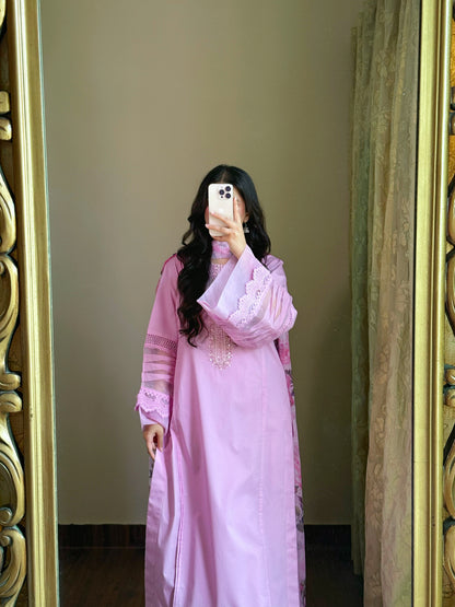 Lilac Cambric Suit